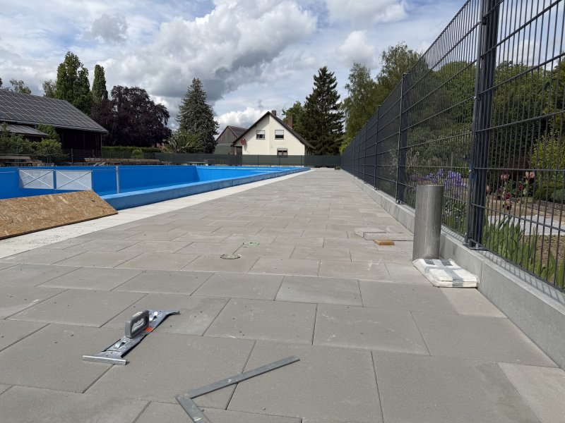 Gehwegplatten Längsseite 1