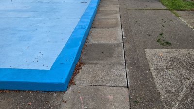 Freibad Beckenumrandung 1