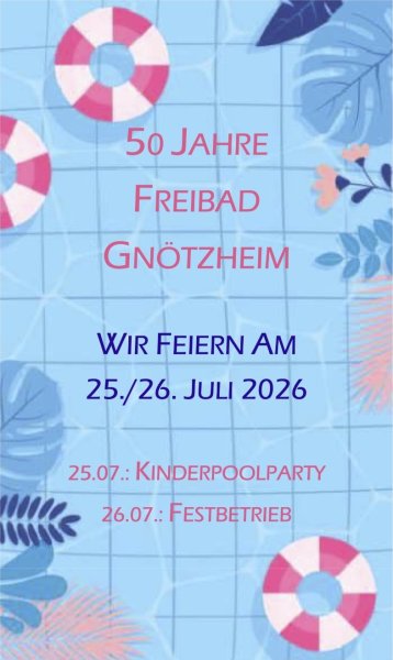 50 Jahre Freibad Gnötzheim
