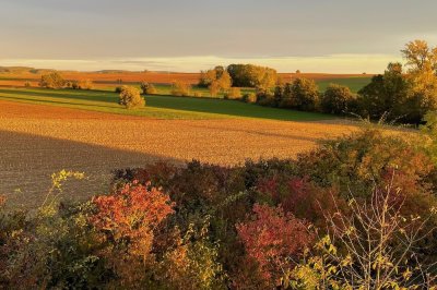 Winterpause Bild mit Herbststimmung